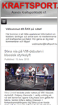 Mobile Screenshot of kraftsport.nu